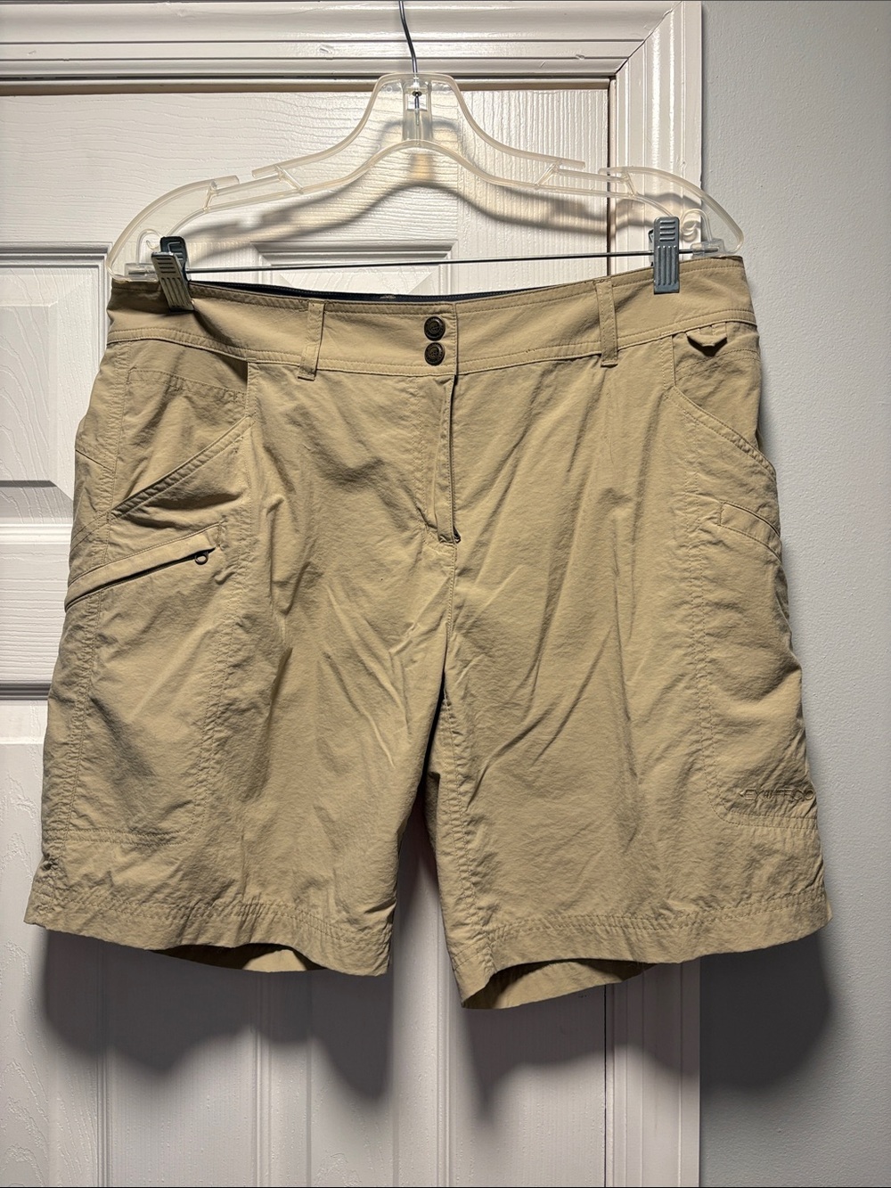 Exofficio Women's Khaki/Tan Travel Shorts